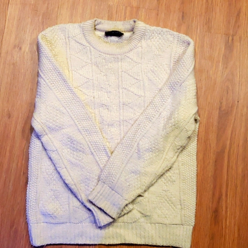 Cream sweater